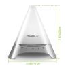 120ml Cool Mist Humidifier Ultrasonic Aroma Essential Oil Diffuser w/Soothing Sounds 7 Color Night Lights Waterless Auto Off for Relaxation and Sleepi