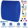 Lumbar Support Pillow Memory Foam Back Cushion with 3D Mesh Cover for Car Office Chair